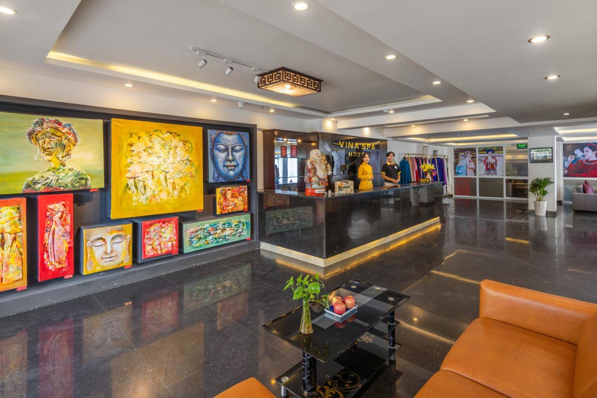 Vina Spa Hotel Hue Exterior photo
